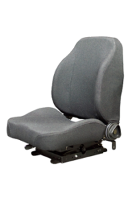 Adjustable with D2 Foam Technology Legacy Air-ride Seat Low Suspension | Black DuraLeather 