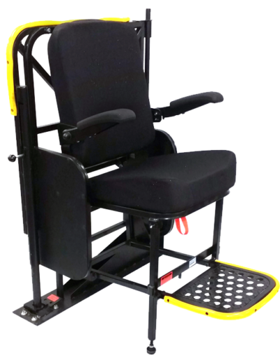 Foldup Seat with Footrest (Open)