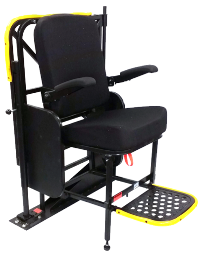 Foldup Seat with Footrest (Open)