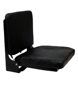 Flip Helper/Attendant/Instructor Seat with Backrest (Open)