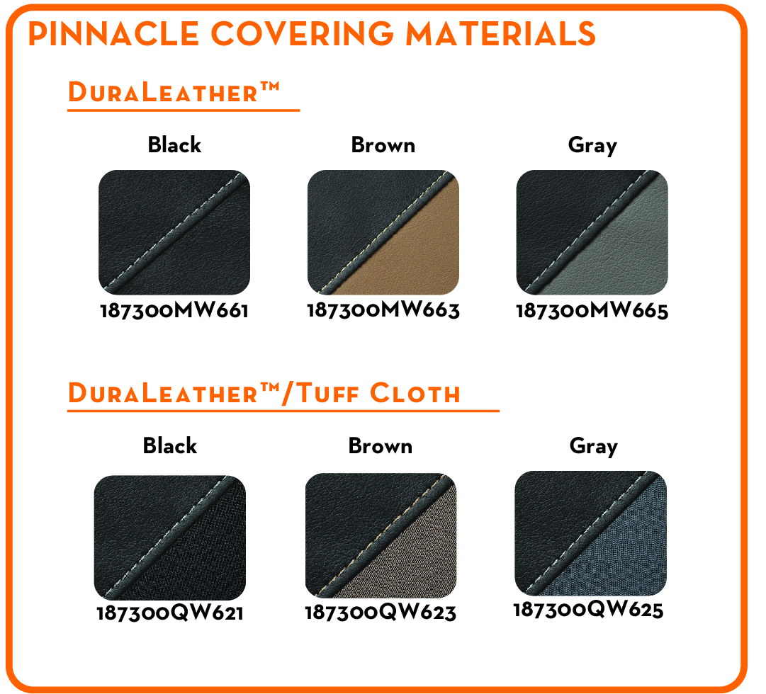 Pinnacle Cloth Material Options