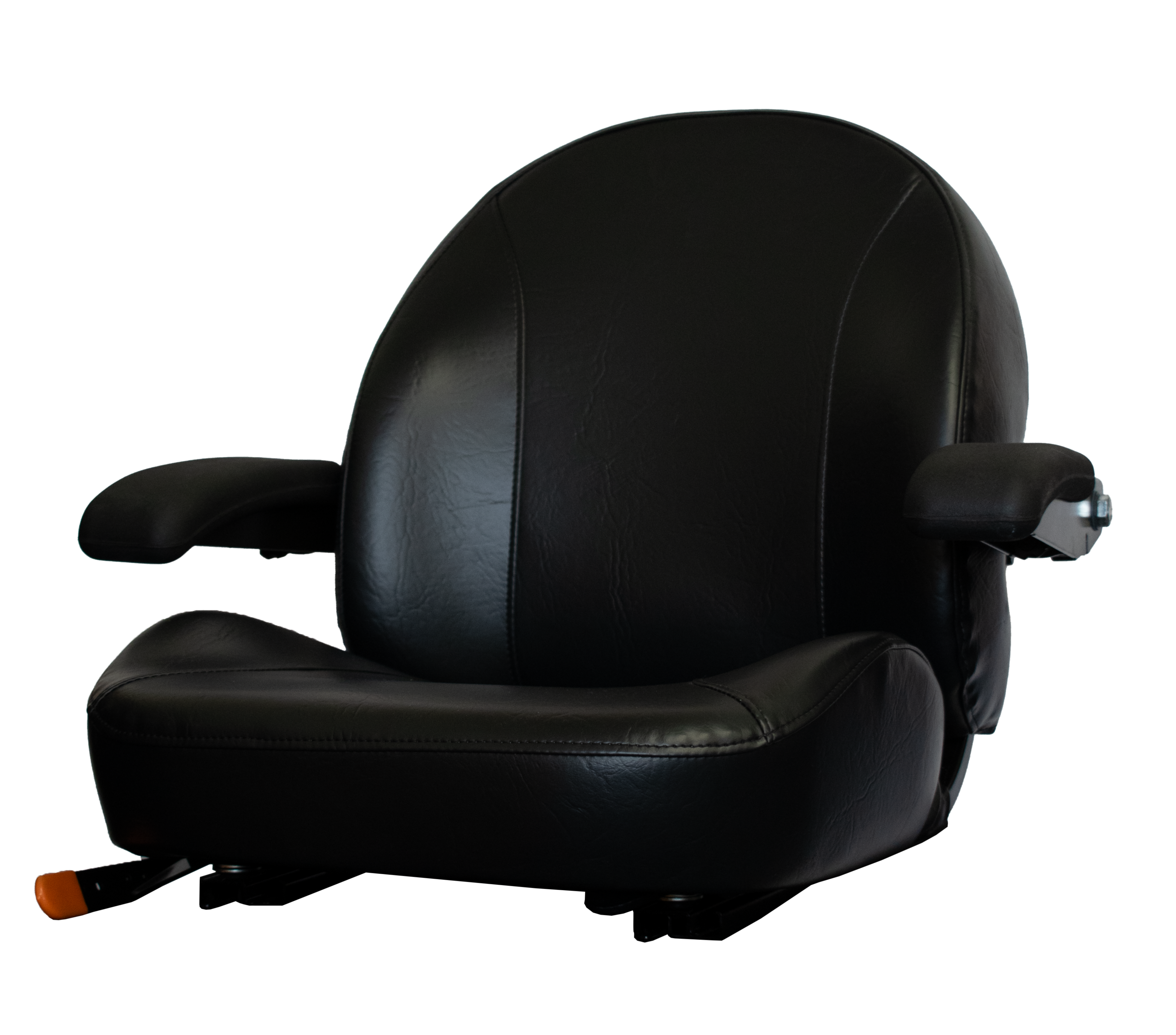 C1211 black cloth static seat