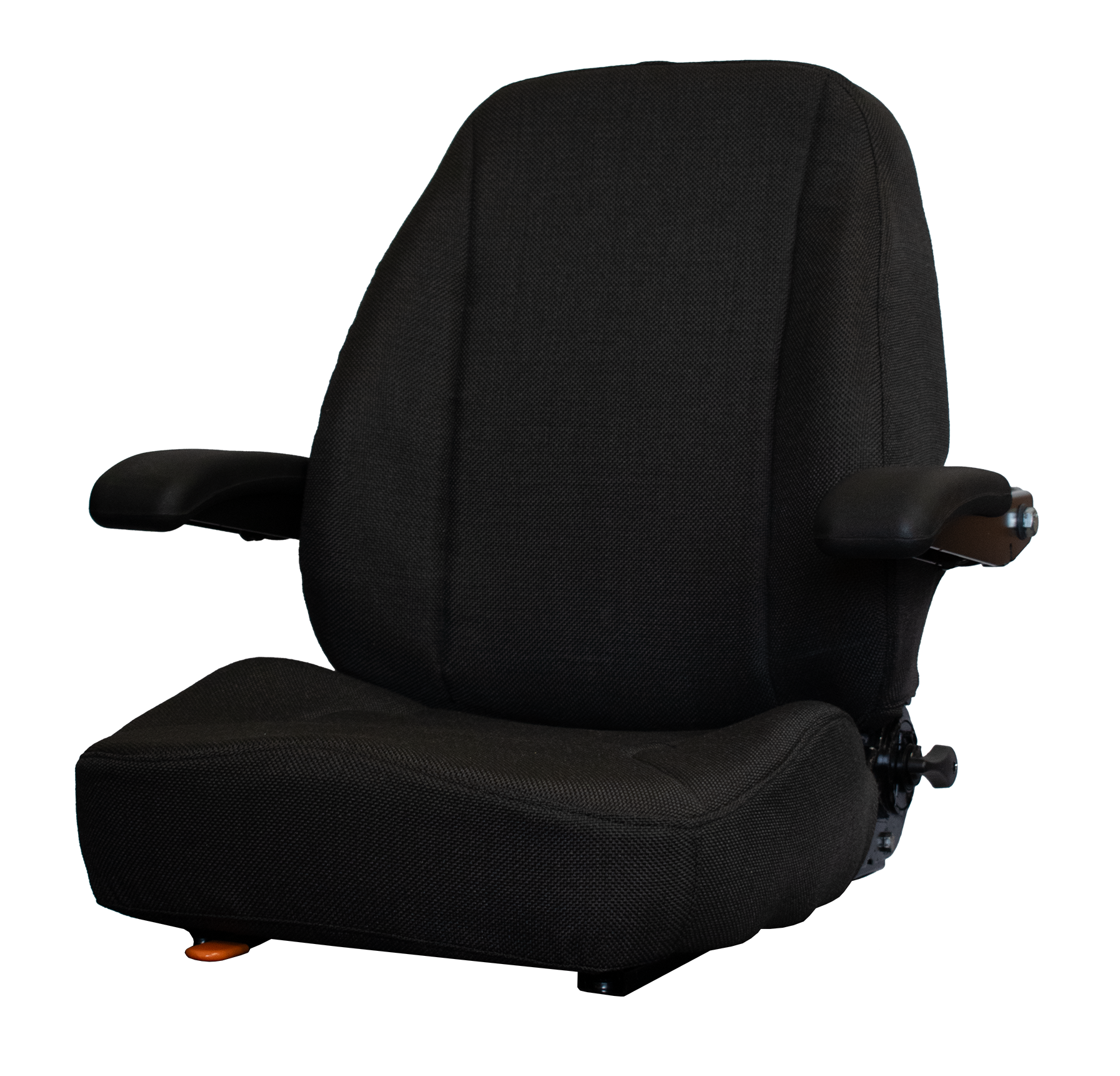 C1211 black cloth static seat